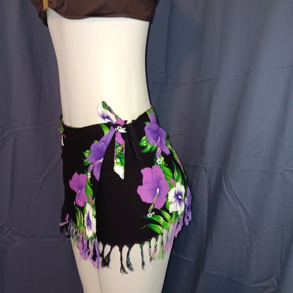 Thai Two Mini Sarong Bathing Suit wrap - Picture 2 of 5